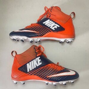Nike Lunarbeast Strike PRO Football Cleats 847554-410 Men's Size 13.5 Orange
